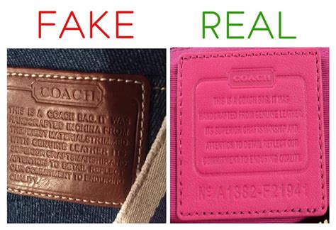 real vs fake coach bag|check serial number coach bag.